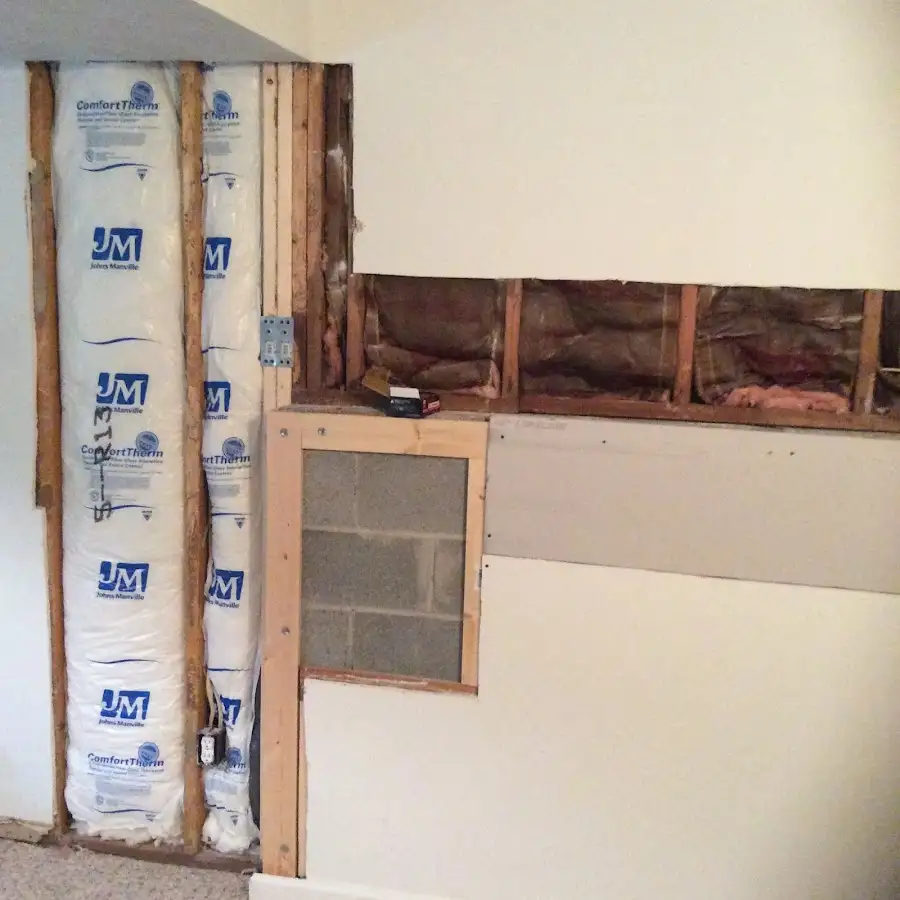 Wall insulation replacement during Odor Removal & Deodorization in Delano